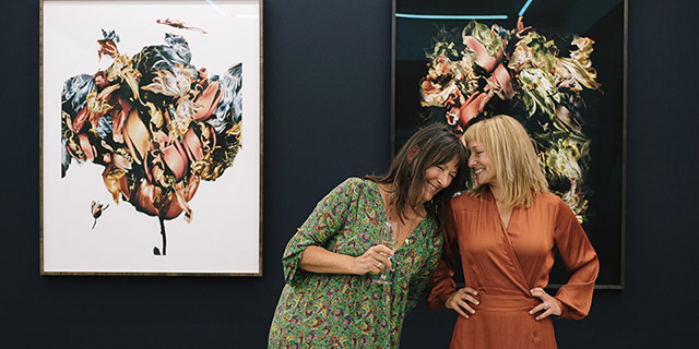 Renata Kudlace bei der BBA Gallery