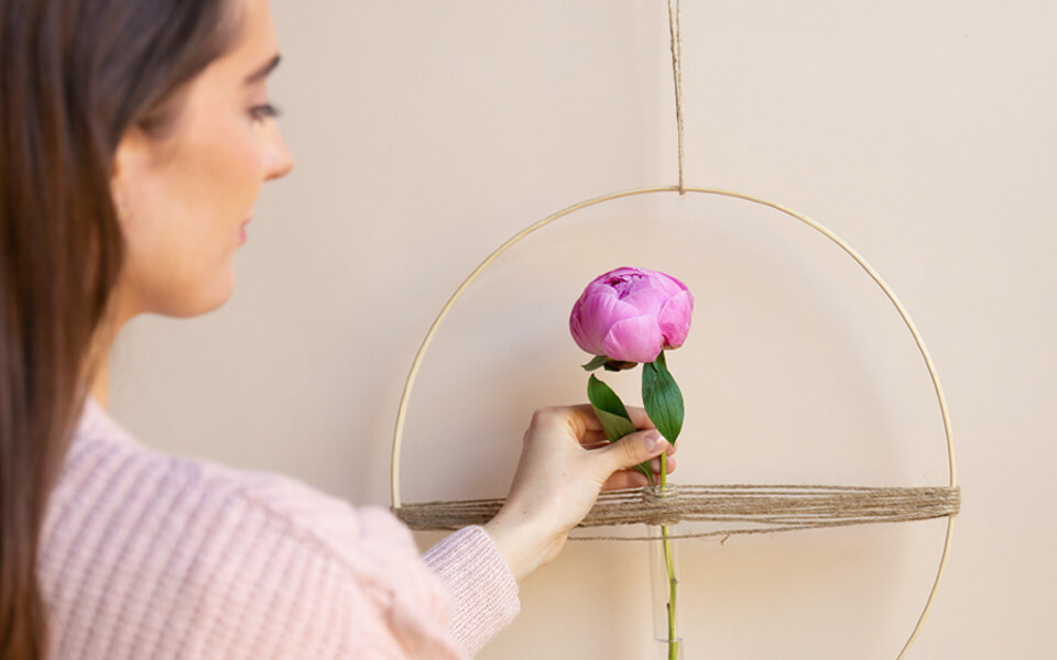 Fleurop-Blog: Inspiration Blumendekoidee mit Pfingstrose