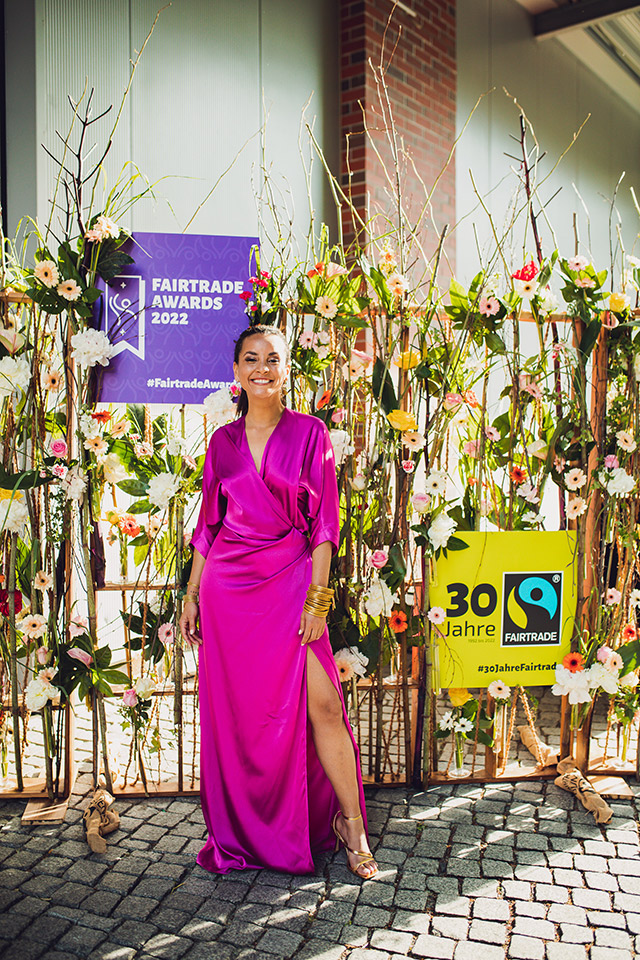 Domitila Barros bei den Fairtrade Awards 2022