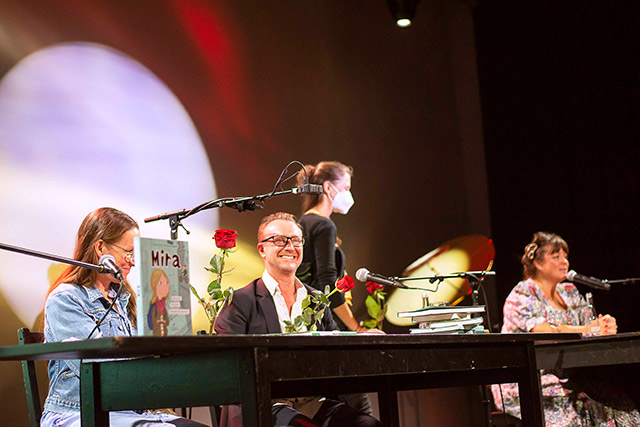 21 Internationales Literaturfestival Rasmus Bregnhoi Rasmus Bregnhoi beim internationalen Literaturfestival