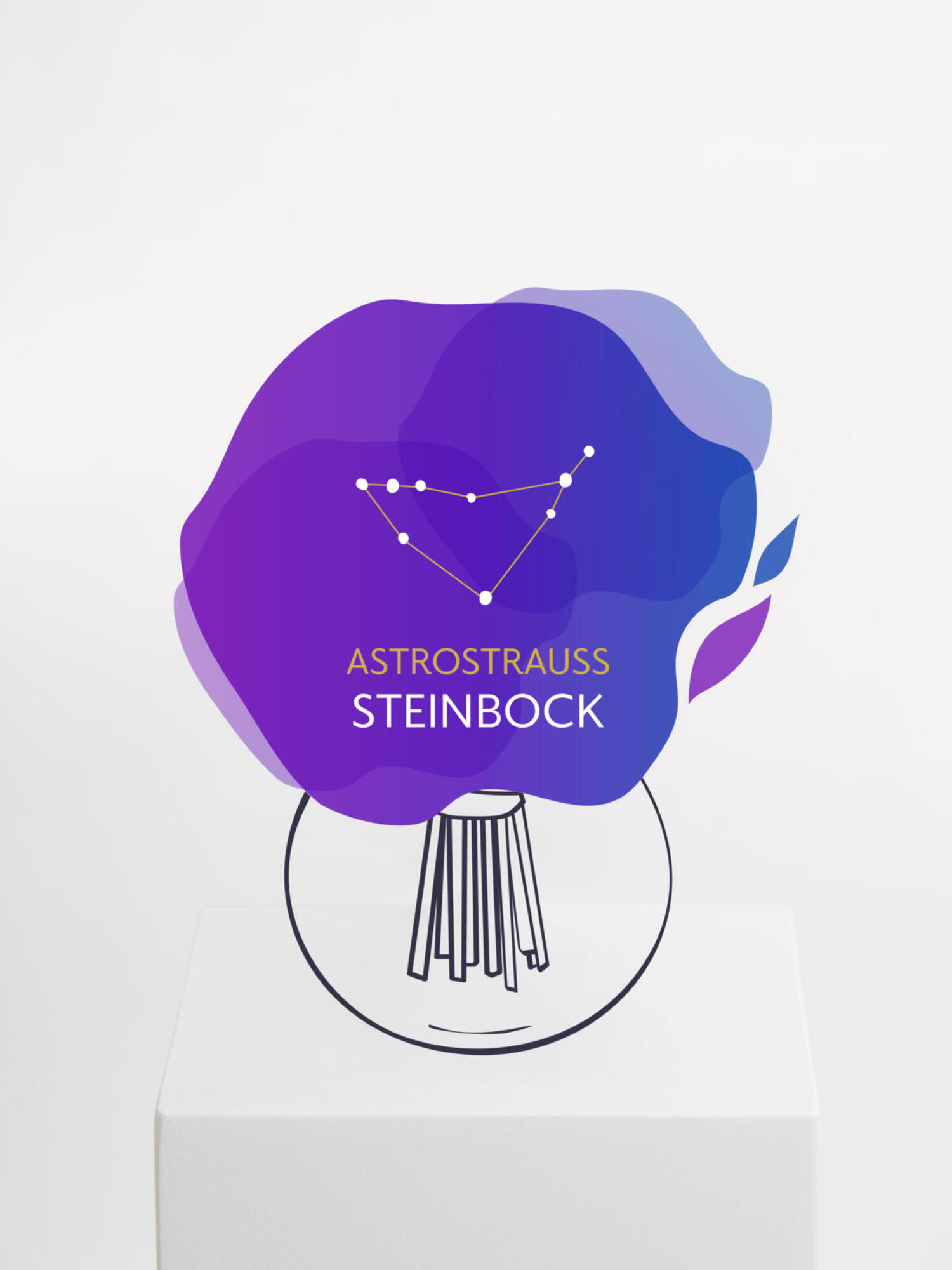 Astrostrauß Steinbock