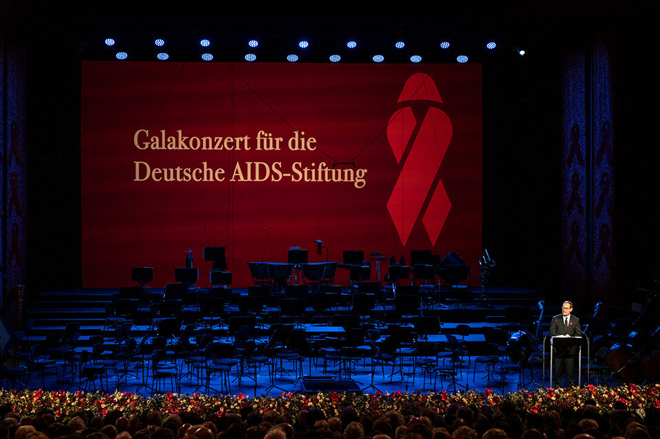 Galakonzert Deutsche Aids Stiftung 1 Bühne Galakonzert für die Deutsche Aids Stiftung