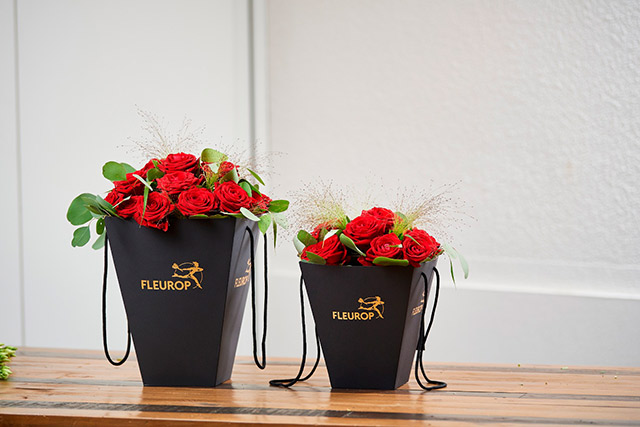 Blumenstrauß in einer Flowerbag