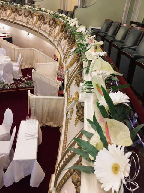 Fleurop Semperopernball 2019 Dekoration 2 Dekoration beim semperopernball 2019