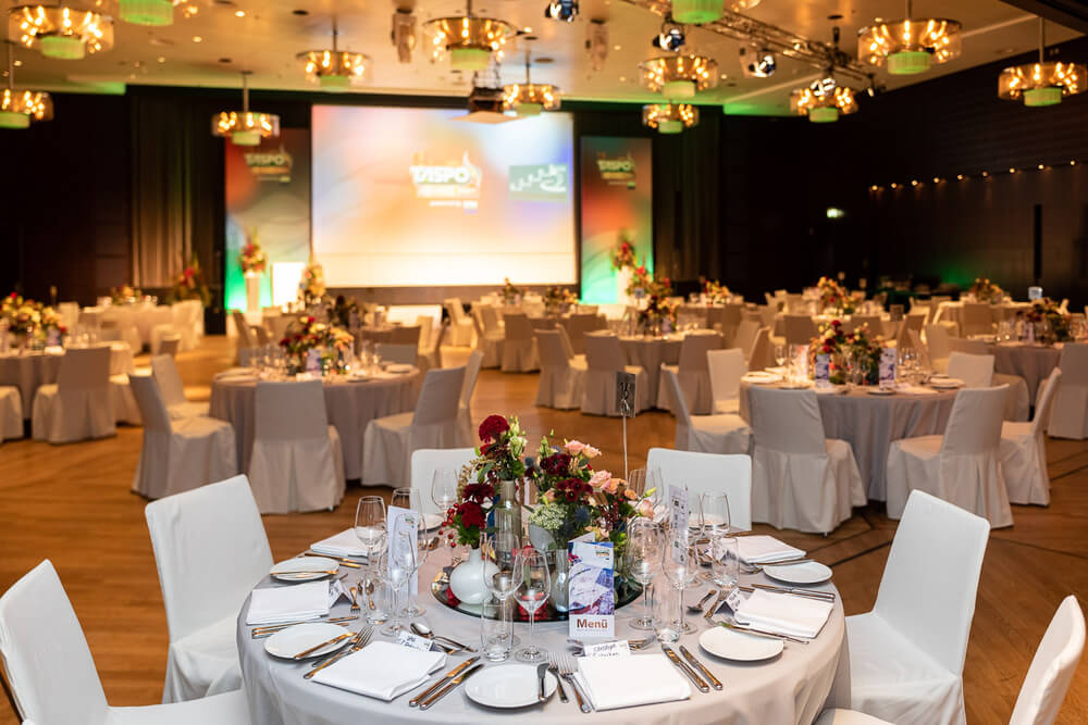 Taspo Awards 2021 Andreas Schwarz 6 Tischdekoration bei den Taspo Awards