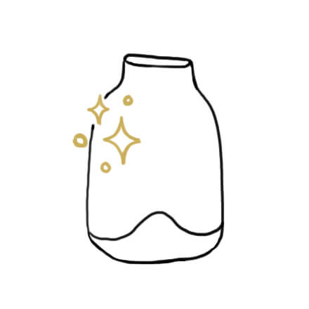 Blumen pflegen - Tipps & Tricks Vase putzen