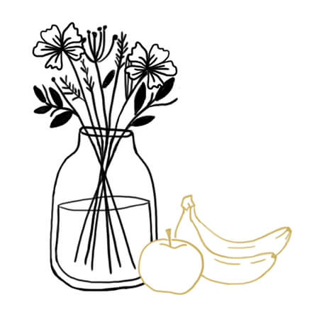 Blumen pflegen - Tipps & Tricks Blumen von Obst fernhalten