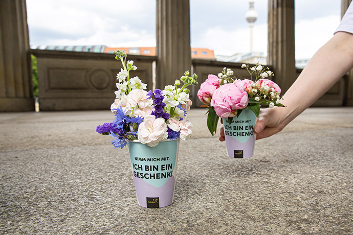 Lonely Bouquet Day 2022 Motiv 1 Kleine Sträuße beim Lonely Bouquet Day 2022