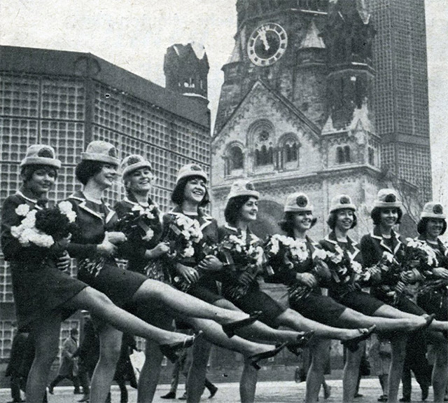 Fleurop Historie 1951-1968 Fleurop Archiv Frauenreihe